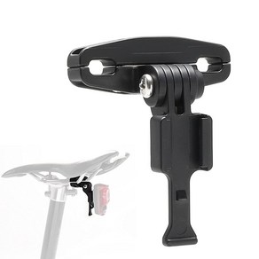 Cygolite Sadle Rail Mount - 하이퍼샷 & 핫샷 시리즈 테일 라이트용 자전거 안장 아래 설치 덜 어수선한 외관 – 컴팩트하고 내구성 대부분의 안장 검은색에, 1개