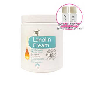 AQI 라놀린크림 위드 오트밀 +마누카 허니 촉촉한 바디크림 575G + 윤조 스킨로션 5ml, 1개