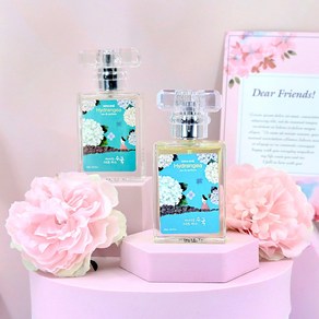 썸앤드 제주 수국향수1개+동백핸드크림(벌크)1개, 1개, 30ml