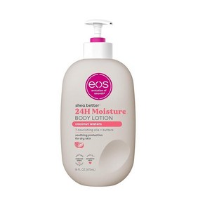 Eos Shea Bette 바디 로션 - 무향 24시간 하이드레이션 스킨 케어 473.2ml (16oz), 16 Fl Oz (Pack of 1), 473ml, 1개