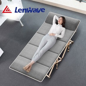 Lenwave 공식 야외 캠핑 경량 야전 침대 접이식 대형