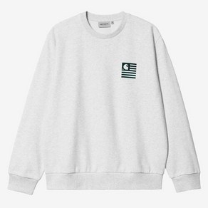 칼하트WIP COAST STATE SWEATSHIRT ASH HEATHER 코스트 스테이트 스웻셔츠 애쉬 헤더