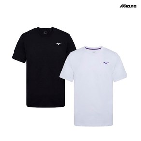 [당일발송] 미즈노 POLY SMALL LOGO SHORT SLEEVE 편안한 기본디자인 스몰로고 반팔 티셔츠