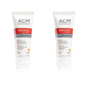 ACM 세비오넥스 액티마트 틴티드 페이스 데이 크림 40ml 2팩, 2개