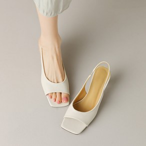 ANYOU 여자 여름샌들 슬링백구두 여성용 스틸레토 하이힐 샌들 슬링백 5.5cm