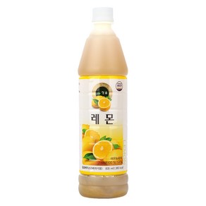 청솔 레몬 음료베이스 835ml / 과일원액, 12개