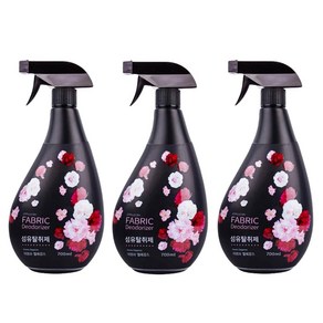 사니사니 3개 섬유탈취제 뿌리는 섬유유연제 정전기 방지 스프레이, 1세트, 700ml, 아로마 3개