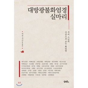 대방광불화엄경 실마리:무비 스님의 서문으로 보는 화엄경, 담앤북스