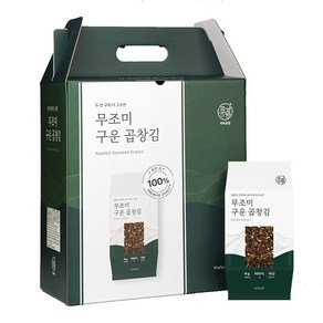 [파파공방] 무조미 구운 곱창김, 90g, 1개