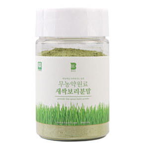 [국산 무농약 100%] 비이츠 새싹보리 분말, 1개, 100g