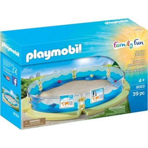 PLAYMOBIL 수족관 인클로저 건물 세트, 1개