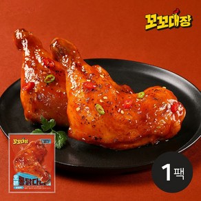 [꼬꼬대장] 통닭다리 오븐구이 양념맛 190G 1팩, 1개