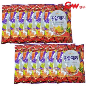 CW 청우 제리종합 / 젤리 대용량 간식 후식.너만아는잡화점(무료배송), 420g, 12개
