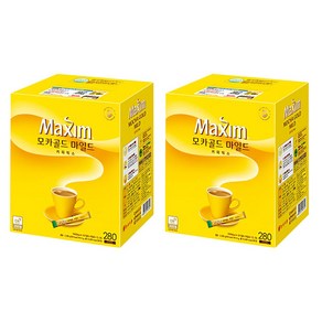 맥심 모카골드 280T x 2, 12g, 2개, 280개입