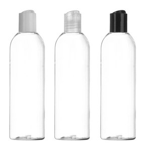 프레스캡 120ml 150ml 200ml 250ml 300ml 500ml 똑딱이캡 공병 화장품, 250ml투명 투명캡, 1개
