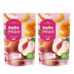 말랑쫀득 건 복숭아, 2개, 200G