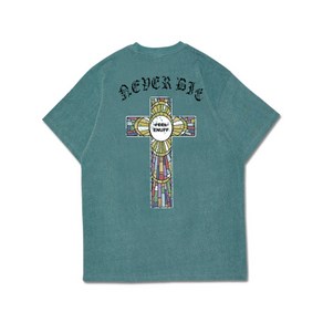 필이너프 반팔 REWORK NEVER DIE PIGMENT TEE / GREEN