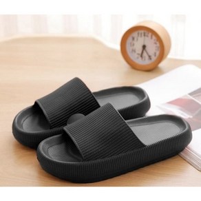 살림의기술 층간소음방지 거실화, 블랙, 1개