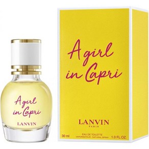 일본직발송 6. LANVIN(ランバン) LANVIN (랑방) 람방 어 걸 인 카프리 오드 트왈렛 50ML B07RRB6N1K, One Size, One Colo, 1개