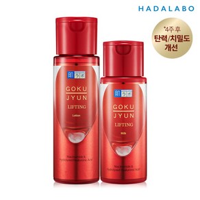 [하다라보] 고쿠쥰 리프팅 2종 (로션170ml+밀크140ml), 상세 설명 참조