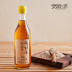 맛있는가 최씨네참기름 국산들기름 실속형 350ml, 1개