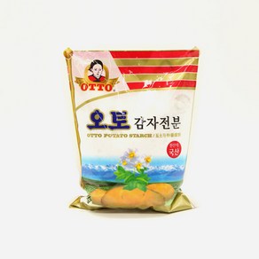 부침 전 튀김에 사용하기 좋은 감자전분 100% 1kg, 6개