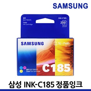 삼성 정품 잉크 INK-M185 C185 SL-J1680 SL-J1683 SL-J1685, INK-C185 컬러 (정품), 1개