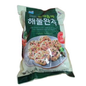 [사조대림] 야채듬뿍 해물완자 1000g X 1개 냉동반찬전SB2, 1kg