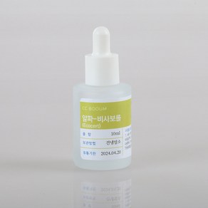 씨씨붐 알파-비사보롤 Ecocet 10ml 천연화장품재료 만물상, 1개