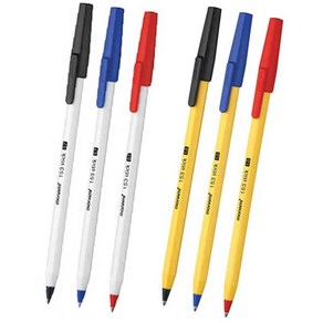 모나미 153 STICK 볼펜 12개입 0.7mm 1.0mm