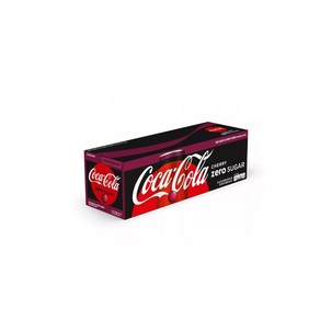 Coca-Cola 코카콜라 체리 바닐라 Chey Vanilla Coke 355ml 12캔, 제로슈가 체리맛 12캔, 12개