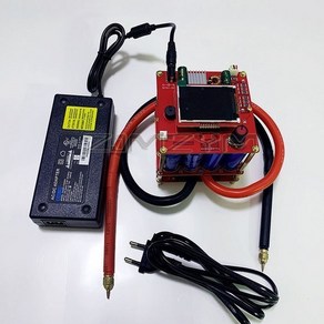 스폿용접기 미니스폿용접기 휴대용스폿용접기 전기용접기 5.4V 400F 커패시터 스폿 용접기 DIY LED 휴대용, 02 NO Box, 1개