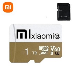 마이크로SD MICROSD 샤오미 마이크로 SD TF 플래시 카드 휴대폰용 고속 메모리 클래스 10 2TB 1TB 128GB 256GB 512GB