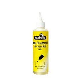 펠로우즈 문서세단기용오일 250ml 사무기기 서류 세단기 소모품 오일 용 문서, 1개, 제이에스리빙쿠팡 본상품선택