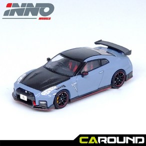 이노64 1:64 닛산 GT-R (R35) 니스모 스페셜 에디션 2022 - 스텔스 그레이, 1개