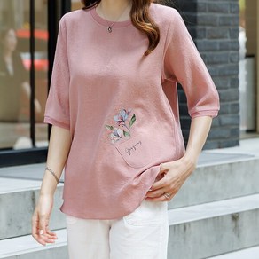 [데드라] (~99size)호런꽃포켓블라우스티 TBD3382_DC