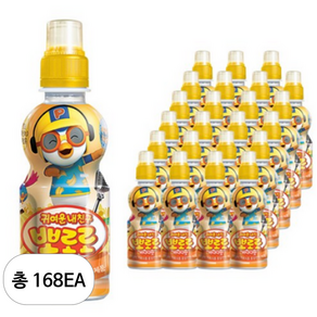 팔도 뽀로로 바나나맛 235ml, 168개