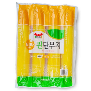 일미농수산 일가집 관단무지 3.5kg(박스) - 상세설명 필수 확인!!!(주말제외 7일 이상 소요), 3개, 3.5kg