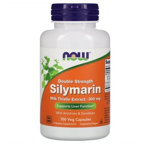 나우푸드 실리마린 300mg 100정 Now Silymain, 1개