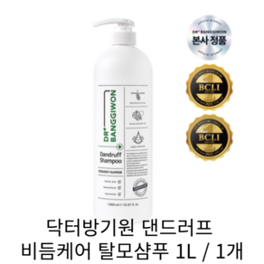 닥터방기원 댄드러프 비듬케어 탈모샴푸, 1L, 1개