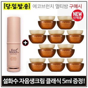 에코브런치 멀티밤 구매시 샘플 자음생크림 클래식 5ml x10개 (총 50ml), 1개