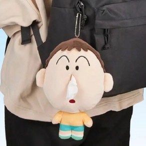 코흥 힝구 휴지케이스 맹구 키링 맹구 티슈케이스 꼼꼼한 봉제, 1개, 20CM