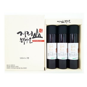 [지리산농부마을] 지리산 발효액 발효청 원액 3종 ( 돌배효소 / 돌배도라지효소 / 도라지효소 ), 500ml, 3개