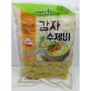 새벽수풀동산 감자수제비 1kg Haccp 인증 (하루 배송 99%)