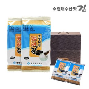 현대수산맛김 보령 대천김 재래 식탁김, 상세페이지참조, 30개, 12g