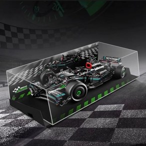 LYB 레고 테크닉 42171 메르세데스 AMG F1 W14 E 퍼포먼스 일체형 아크릴 디스플레이 케이스 장식장