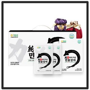 [1+1] 기력회복 순우리 아르기닌 민물장어즙 장어진액 엑기스 30포, 2개, 2.1L