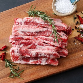 [당일발송] 세계 4대 진미 이베리코 돼지고기 갈비살 200g x 1팩, 1개, 이베리코 갈비살
