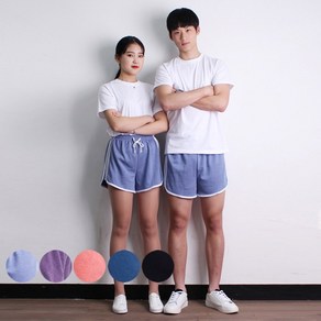 [워나샵] 믹스 라인 숏팬츠 S~4XL 츄리닝 반바지 여름바지 면반바지