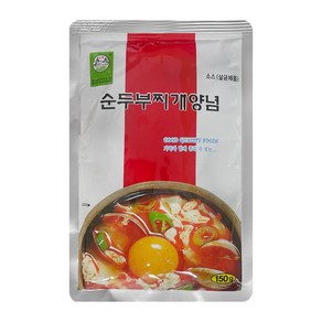 송학 순두부찌개 양념 150g, 1